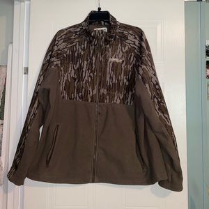 camouflage zip up jacket